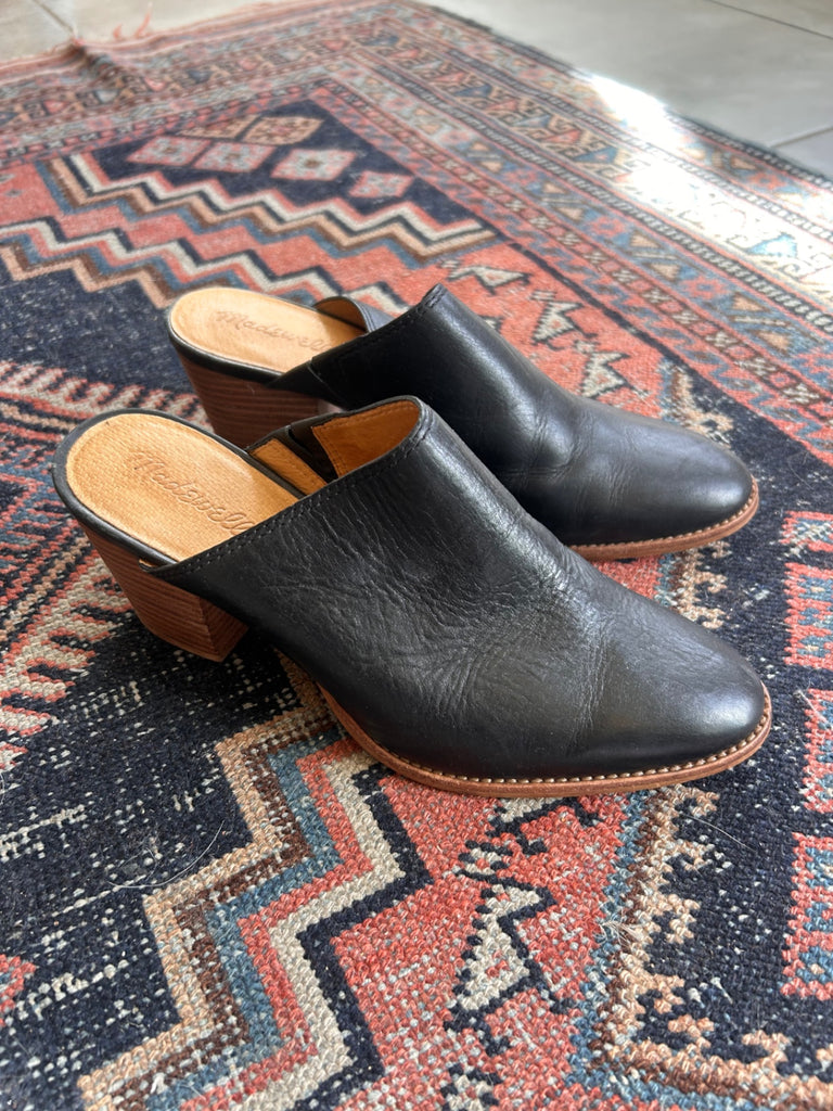 LOOP - Madewell Block Heel Mules, Sz 8 (#466)