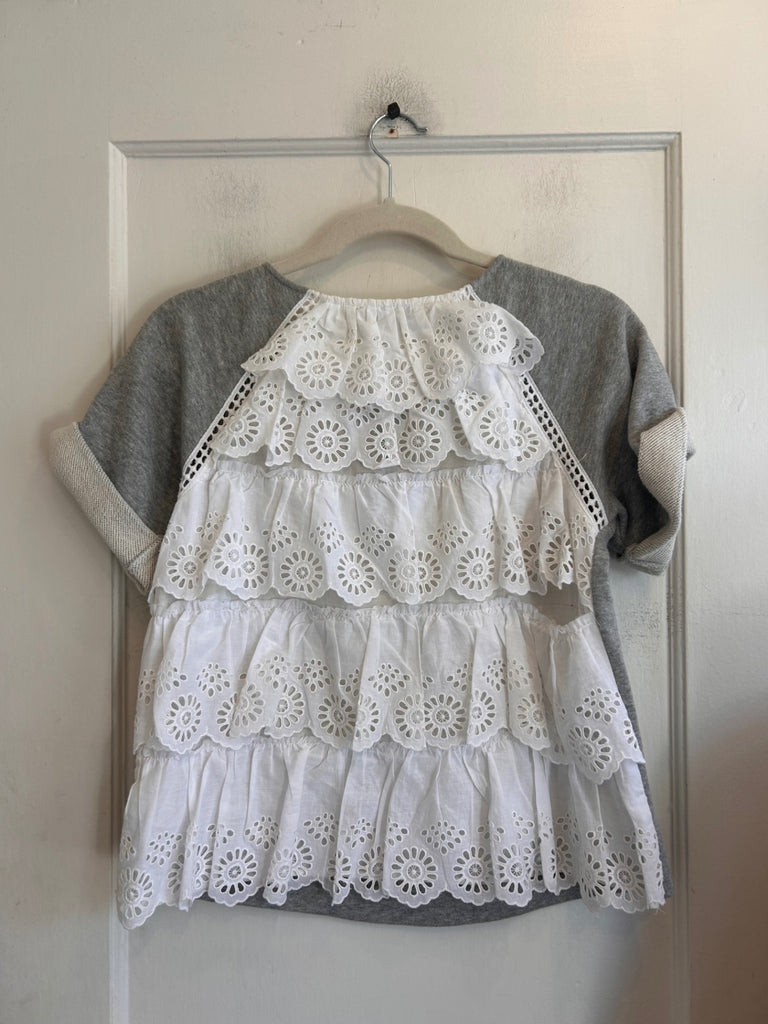 LOOP - SEA New York Eyelet Sweatshirt, Sz XS (#130)
