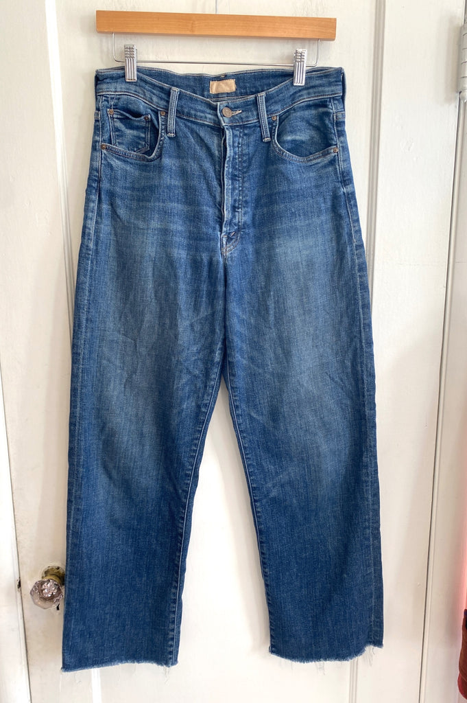 LOOP - Mother Rambler Ankle Fray Jean, Sz 29 (#481)