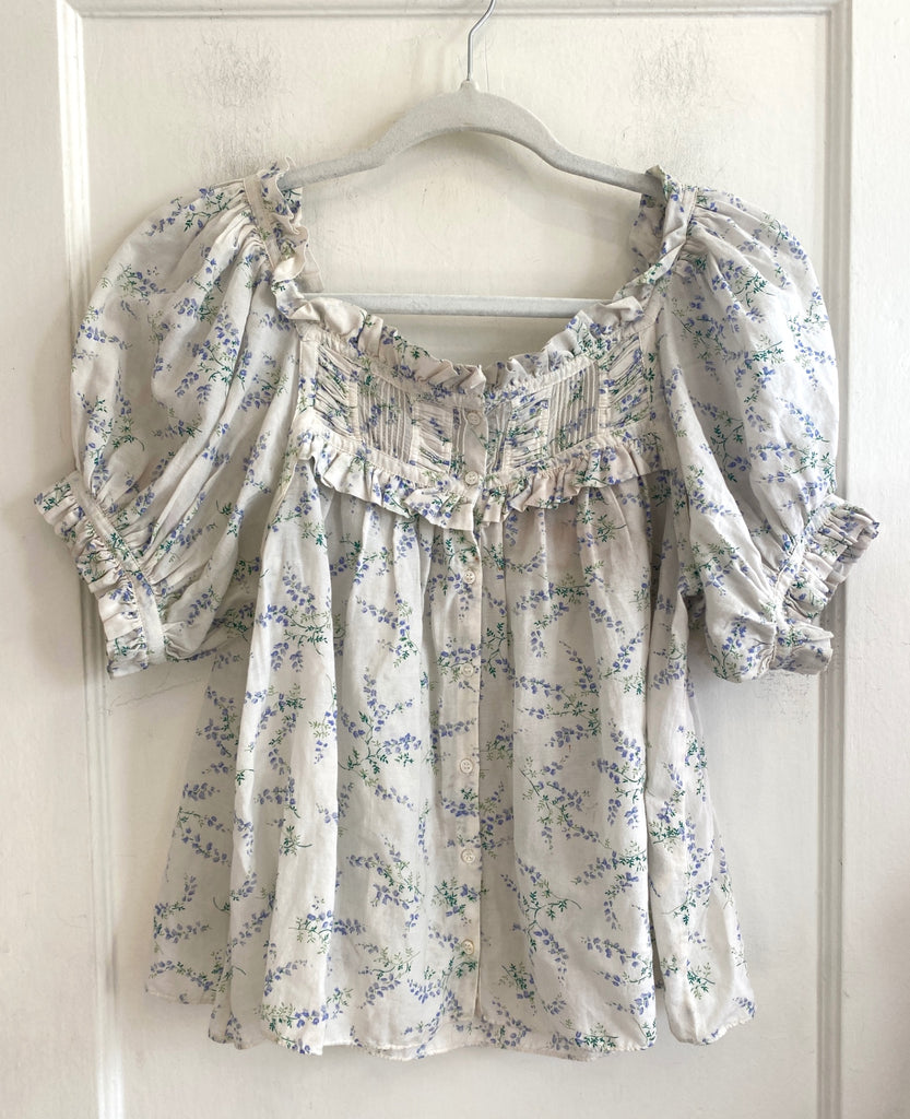 LOOP - Doen Farley Floral Blouse, Sz XS (#122)