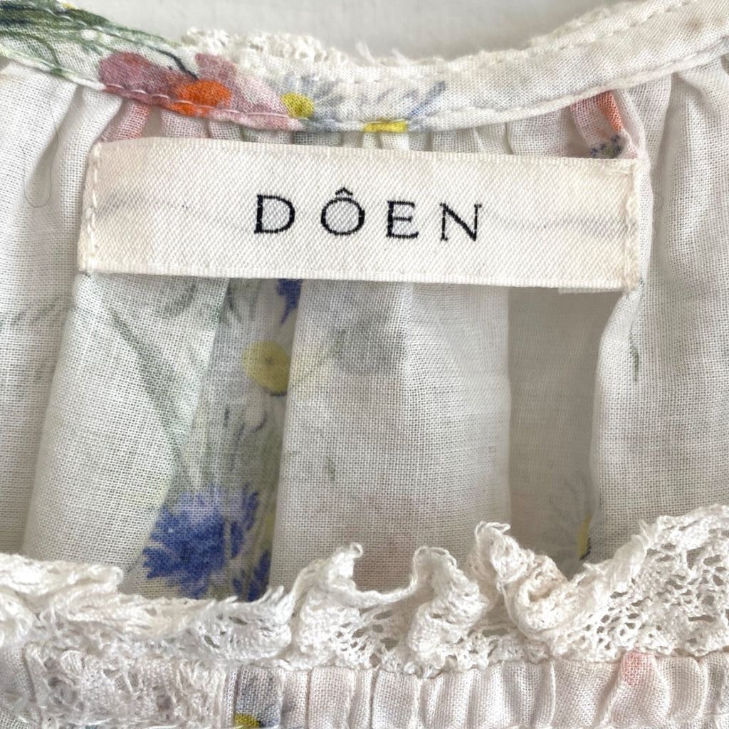 LOOP - Doen Frederica Floral Blouse, Sz S (#122)