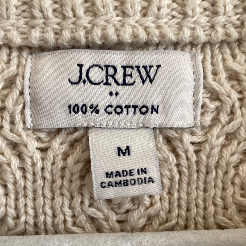 LOOP - J. Crew Cotton Crewneck Sweater, Sz M (#122)