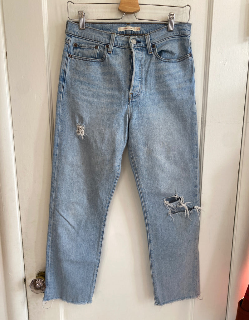 LOOP - Levi’s Wedgie Straight Jean, Sz 28 (#122)