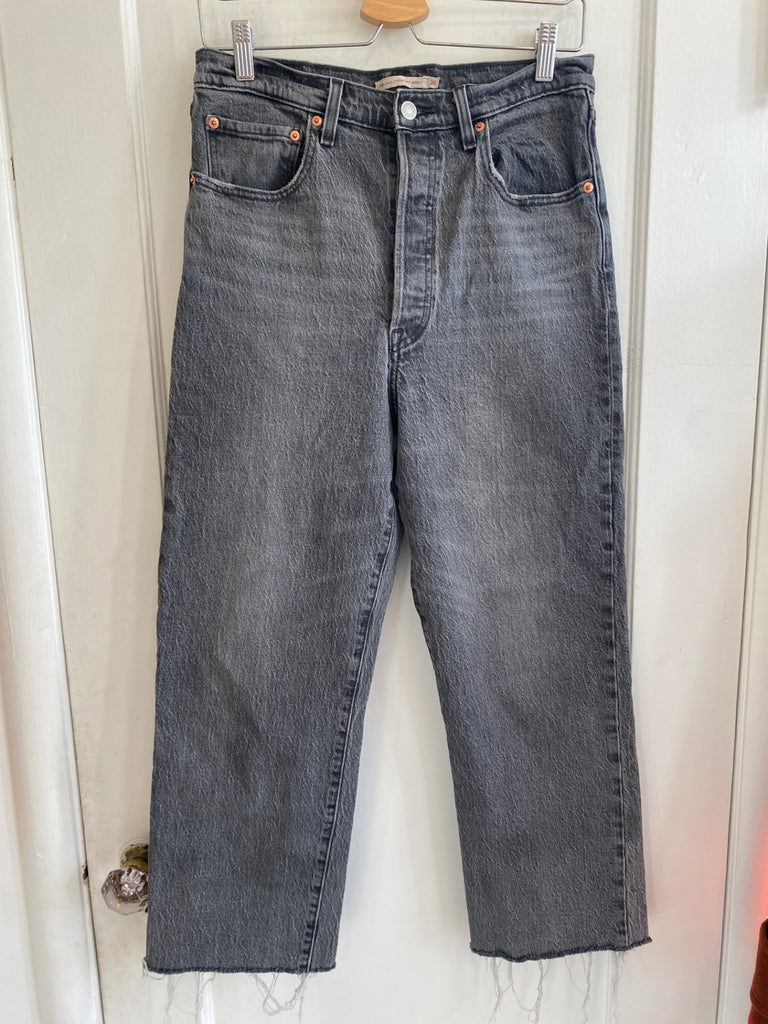 LOOP - Levi’s Ribcage Straight Ankle, Sz 30 (#122)