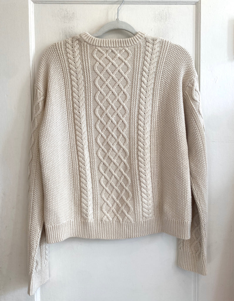 LOOP - J. Crew Cotton Crewneck Sweater, Sz M (#122)