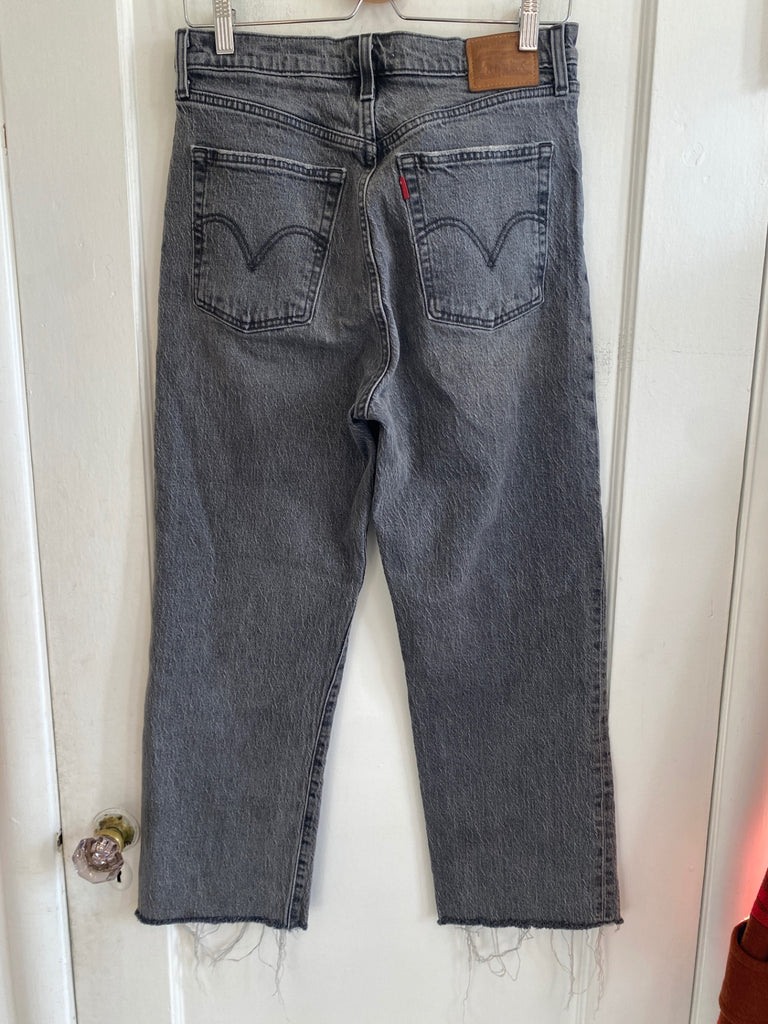 LOOP - Levi’s Ribcage Straight Ankle, Sz 30 (#122)