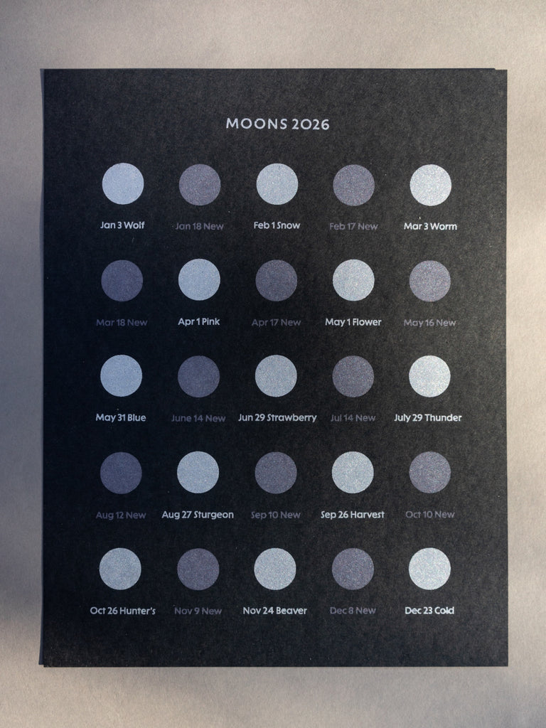 2026 Moon Calendar by Leah Koransky
