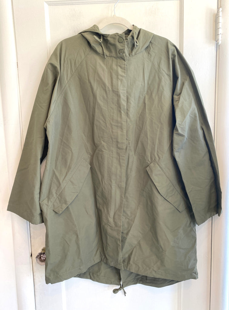 LOOP - Everlane Anorak Jacket Green, Sz XXL (#220) NEW!