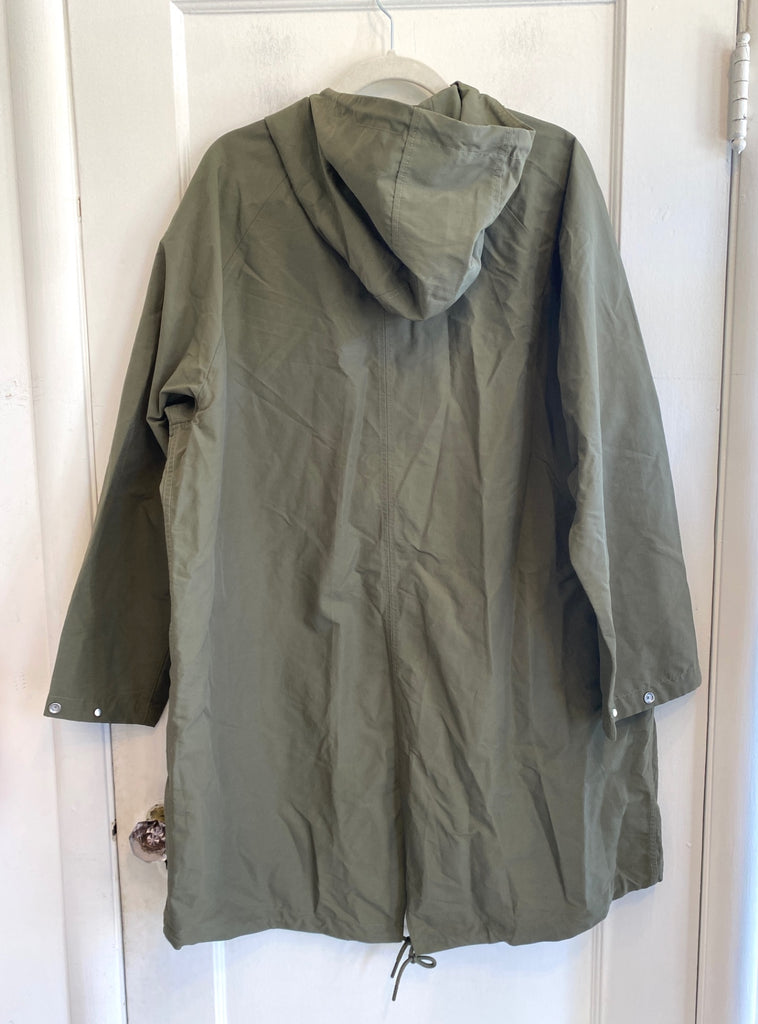 LOOP - Everlane Anorak Jacket Green, Sz XXL (#220) NEW!