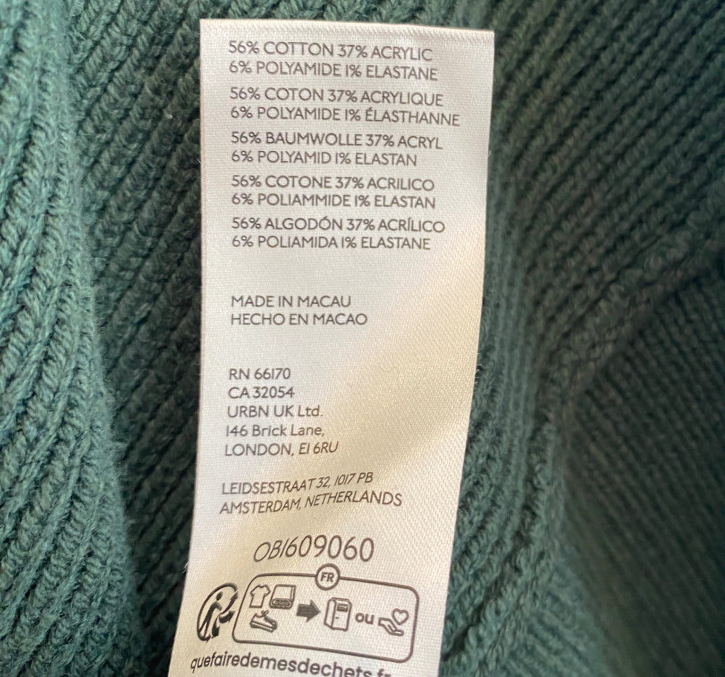 LOOP - Free People Cotton Blend Sweater, Sz L (#220)