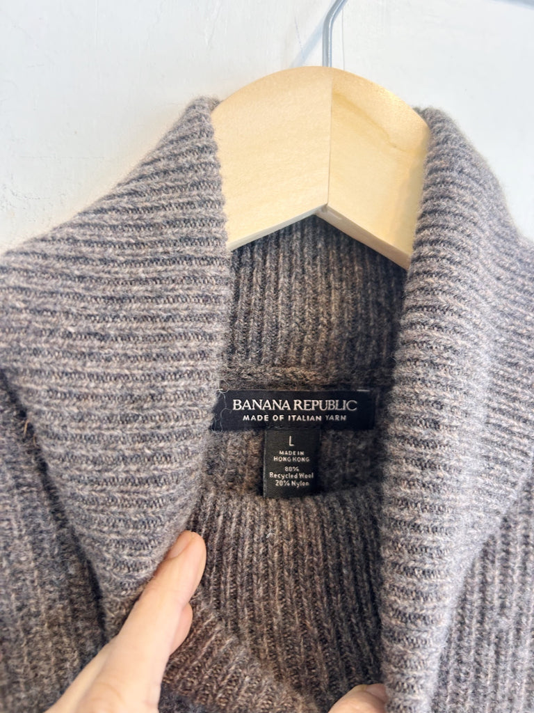 LOOP - Banana Republic Italian Wool Sweater, Sz. L (#137)