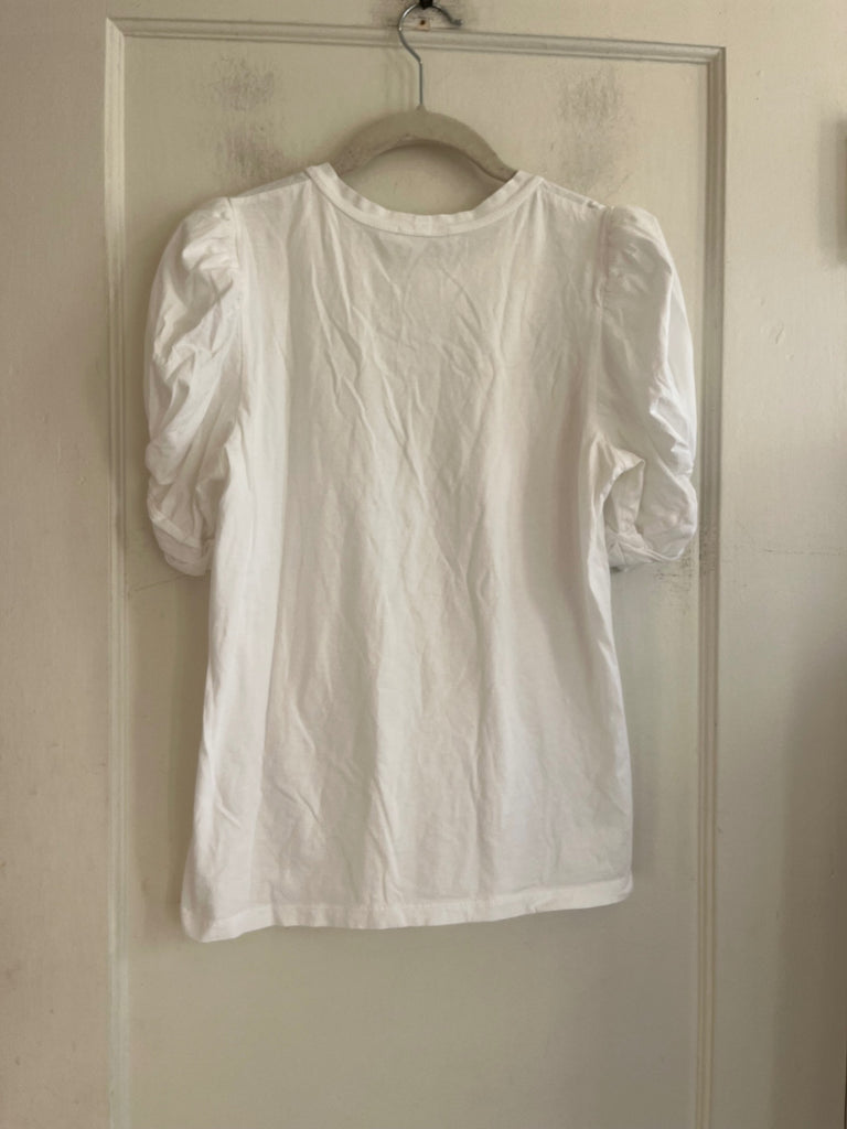 LOOP - A.L.C. Puff Sleeve Tee, Sz S (#130)
