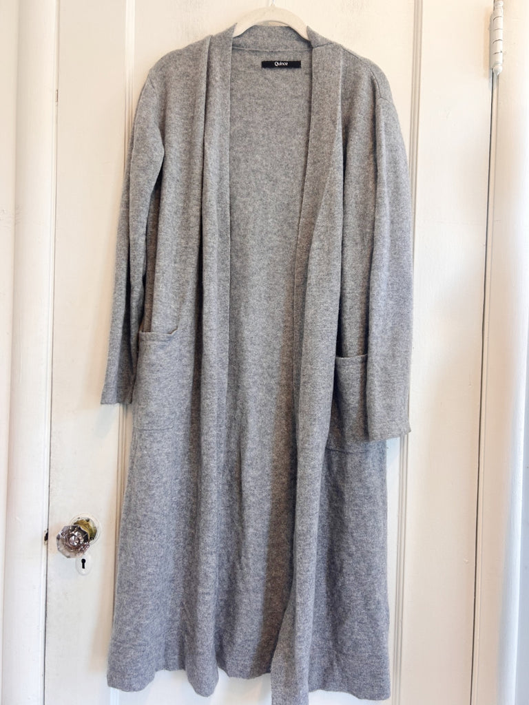 LOOP - Quince Cashmere Duster Cardigan, Sz. S (#137)