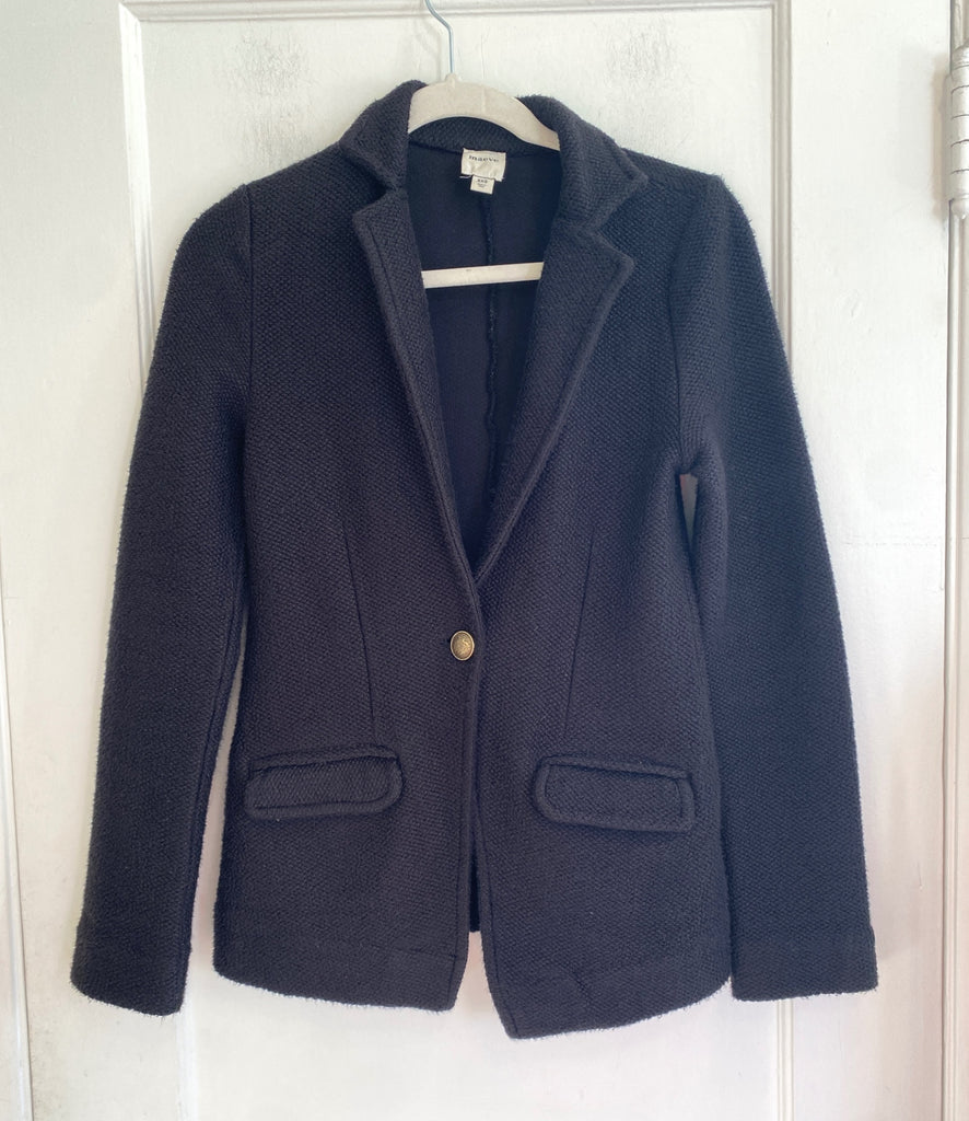 LOOP - Maeve Cotton Blazer/Jacket, Sz XXS (#287)