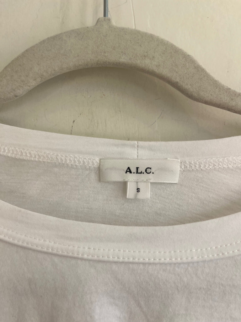 LOOP - A.L.C. Puff Sleeve 3/4 Sleeve Tee, Sz S (#130)