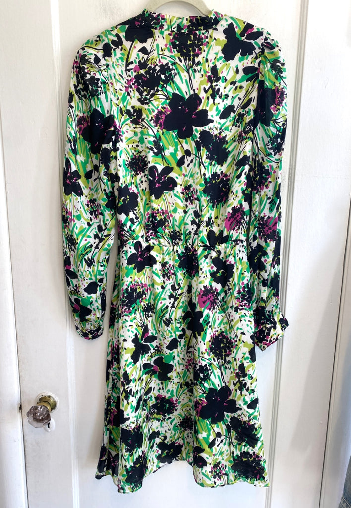 LOOP - Miss Davenport Silk Floral Dress