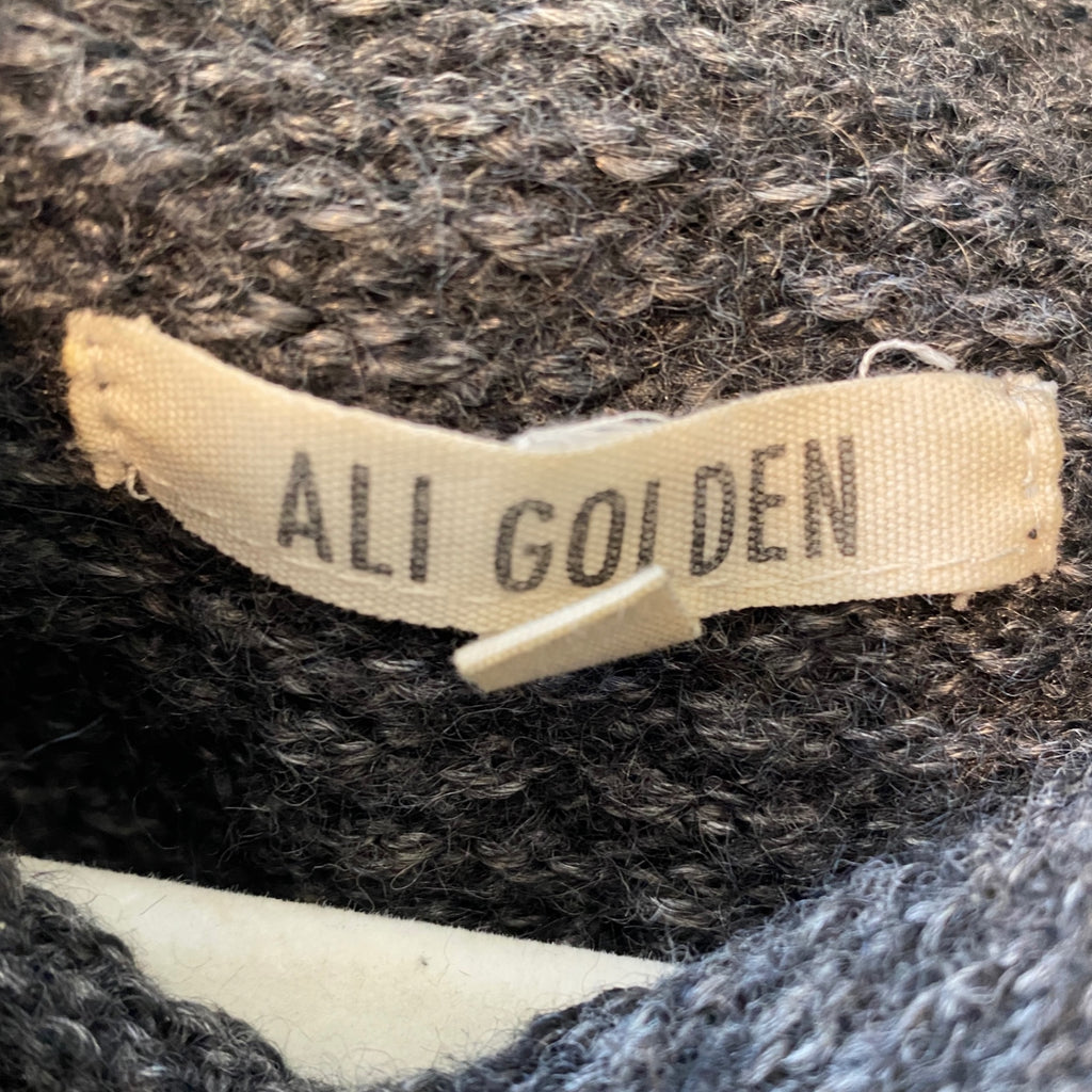 LOOP - Ali Golden Funnel Neck Sweater, One Size (#483)
