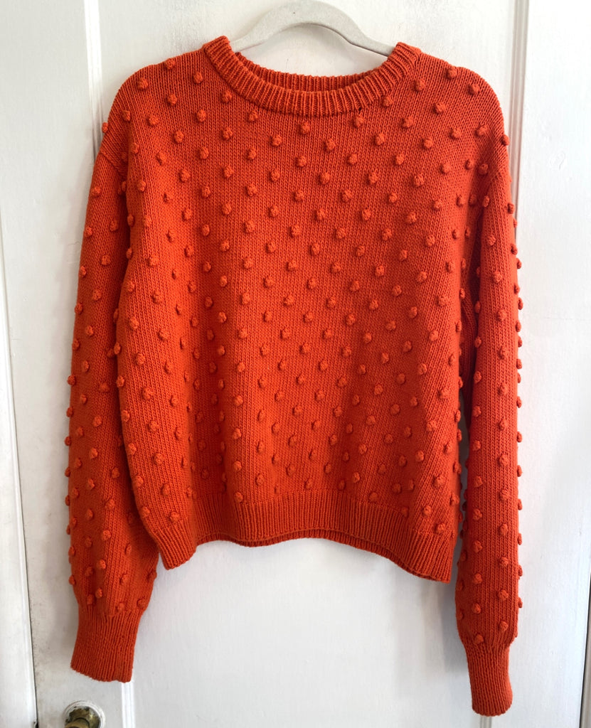 LOOP - Misha & Puff Popcorn Crew Neck Cotton, Sz L (483)