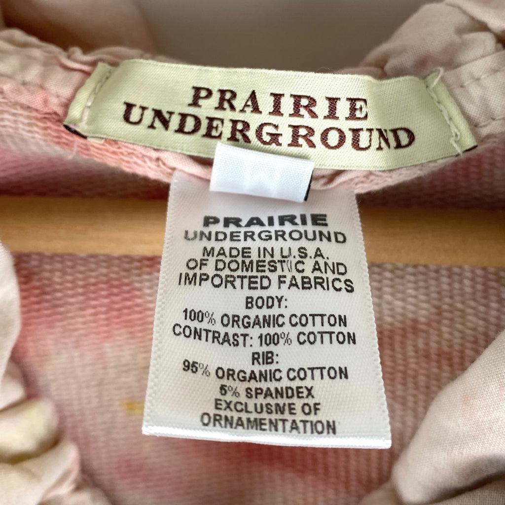 Hipcheck - Hand-Dyed Hoodie, Prairie Underground, Sz M