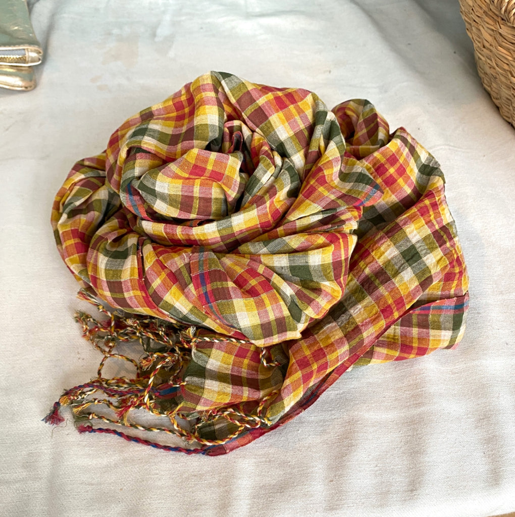 LOOP - Runaway Bicycle Handwoven Scarf (#81) New!