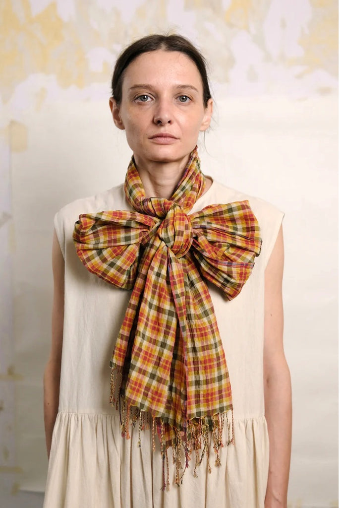 LOOP - Runaway Bicycle Handwoven Scarf (#81) New!