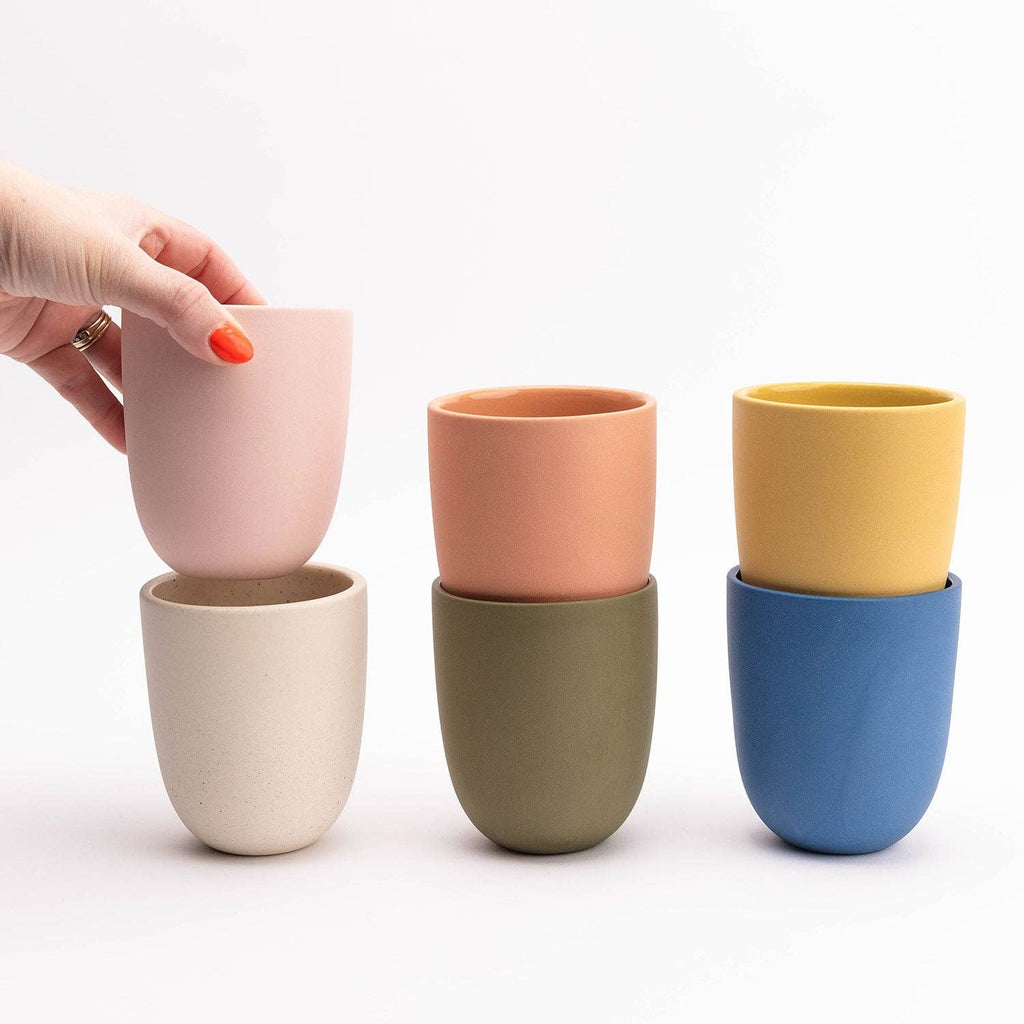 Pigeon Toe Ceramics & Home Textiles - The Biggie Tumbler Handmade Ceramic : Pollen