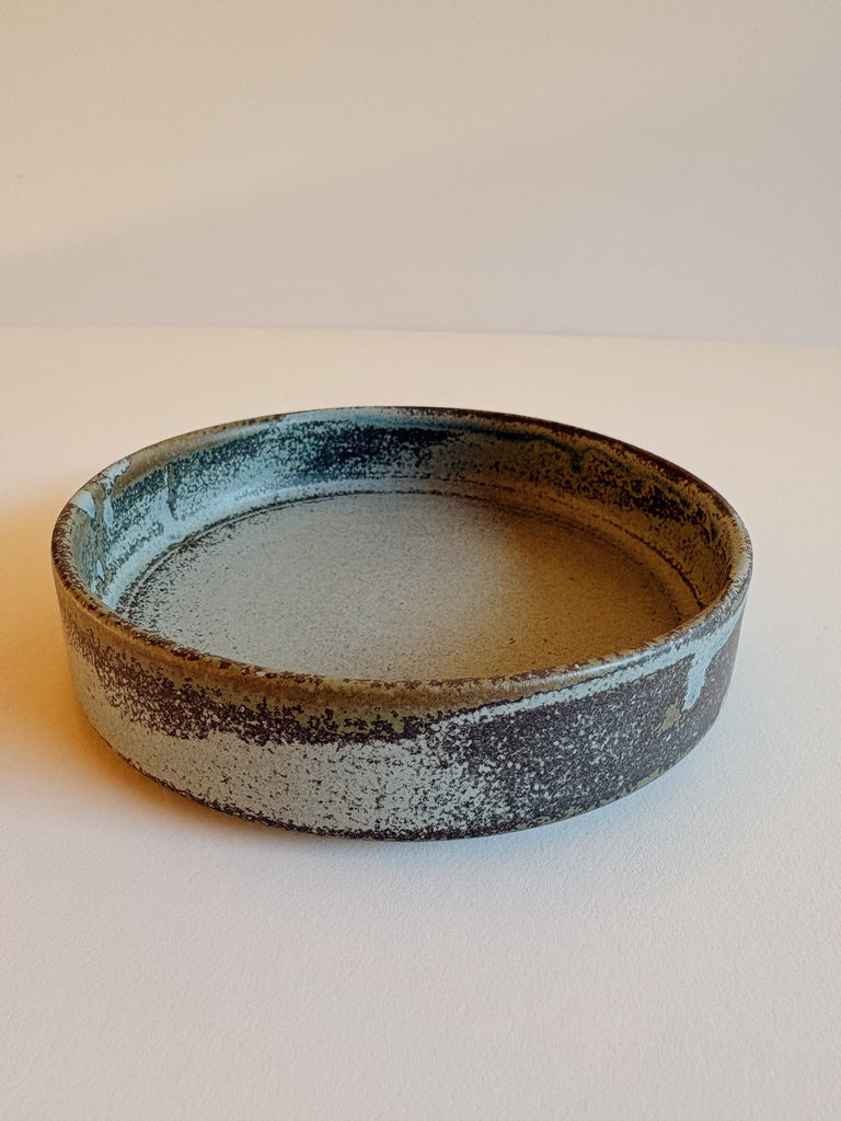 Coedo Ceramics by Celine Fisher Rustic Blue Dish, small