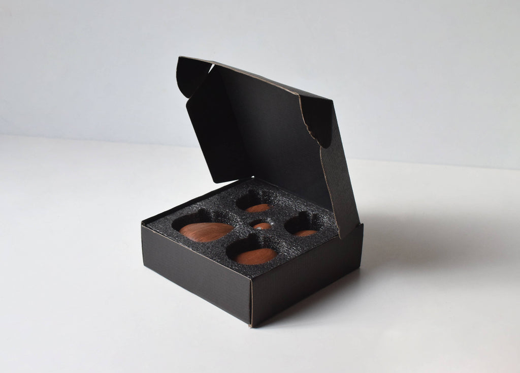 Senser Woodcraft - Sapele Wood Balance Stones