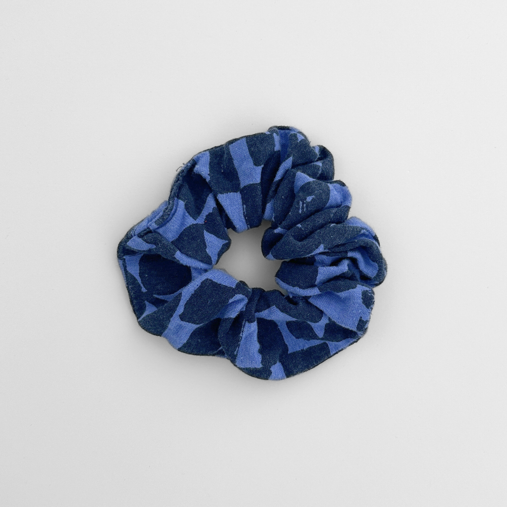 Jenny Pennywood - Zero Waste Scrunchie - Midnight & Periwinkle