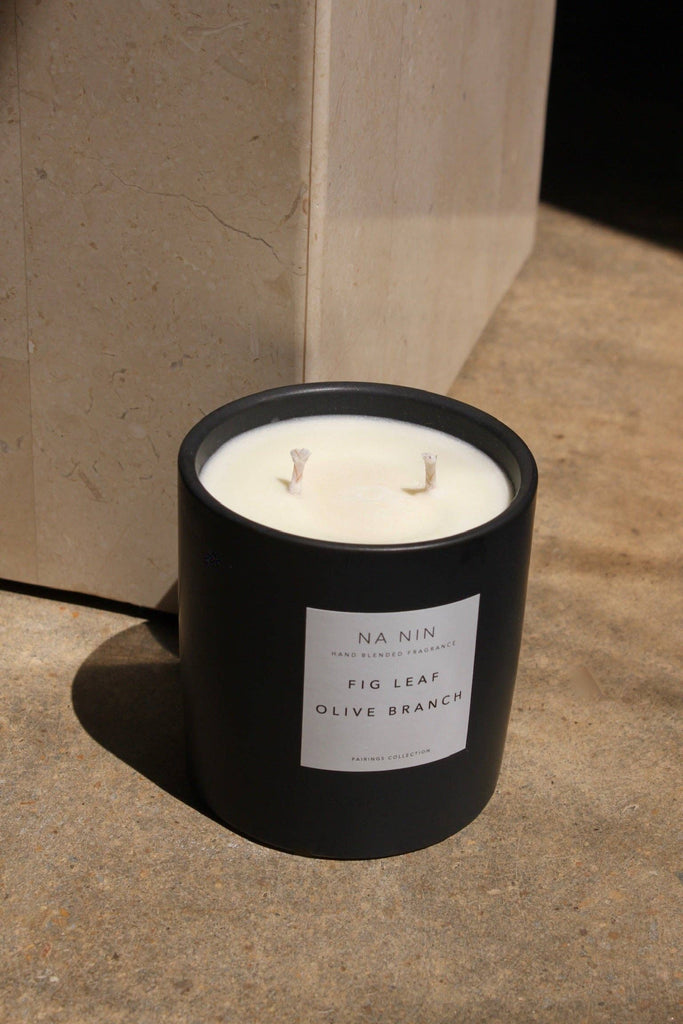 Na Nin - Fig Leaf & Olive Branch Candle / 5oz