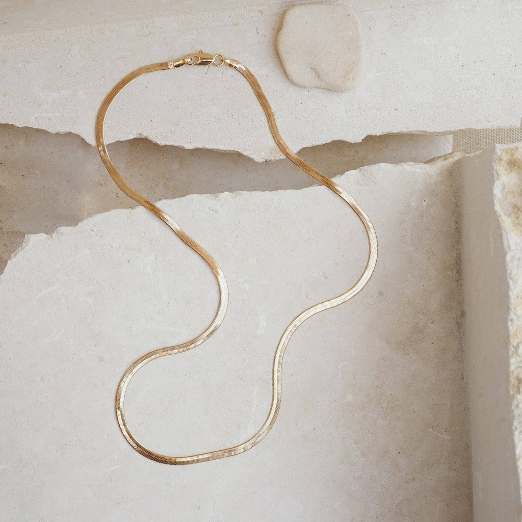 Mountainside Jewelry - Kay Necklace: 16" / Gold Filled