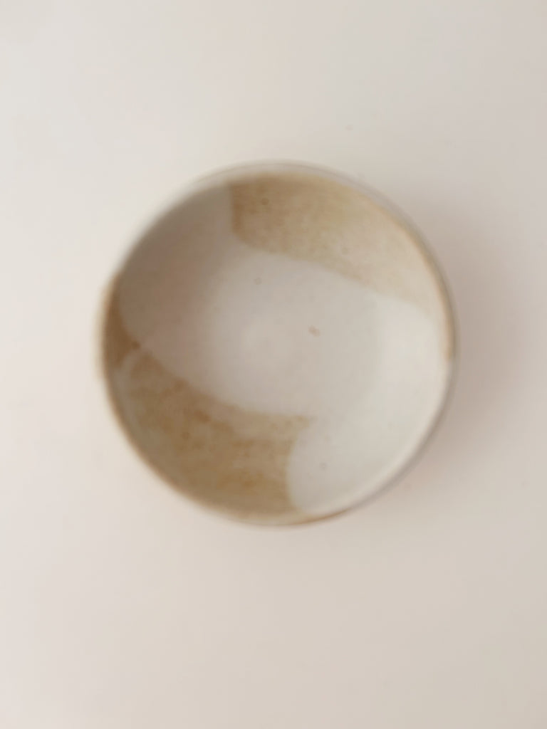 Colleen Hennessey - Condiment Bowl, Matte White/Grey, D