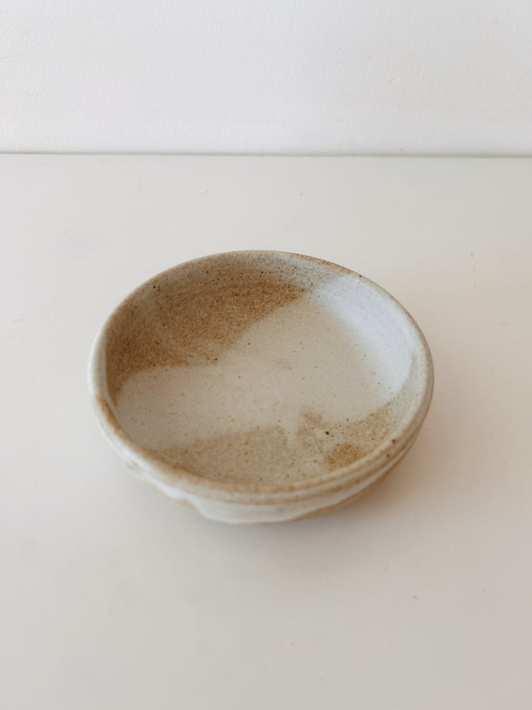 Colleen Hennessey - Condiment Bowl, Matte White/Grey, C