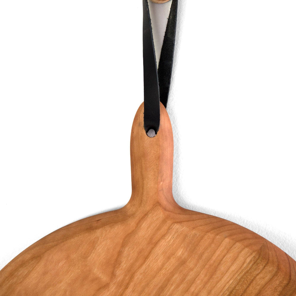 KHEM Studios - Circle Cutting Boards- USA Hardwoods + Made in USA: Extra Large Cherry