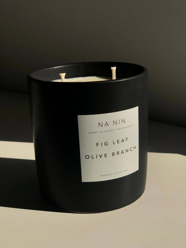 Na Nin - Fig Leaf & Olive Branch Candle / 5oz