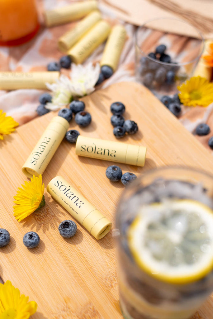 Solana - Eco-Friendly Lip Balm: Blueberry Lemonade