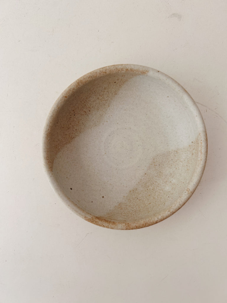 Colleen Hennessey - Condiment Bowl, Matte White/Grey, C