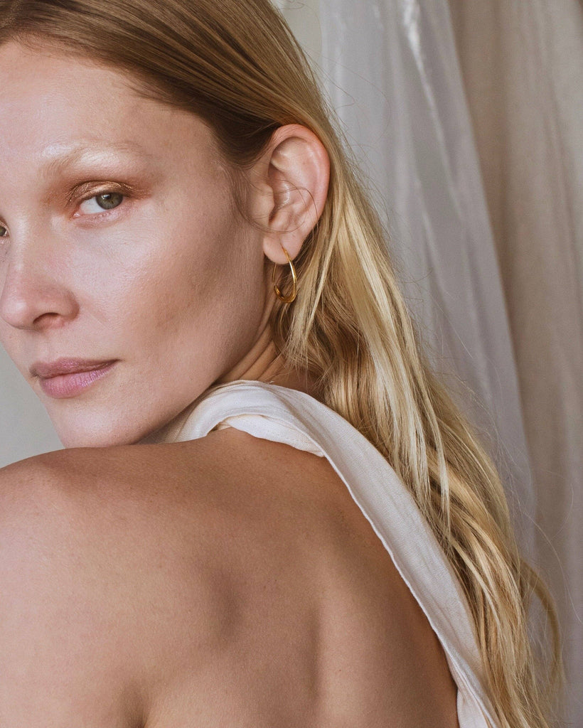 Mountainside Jewelry - Susa Hoops: Sterling Silver