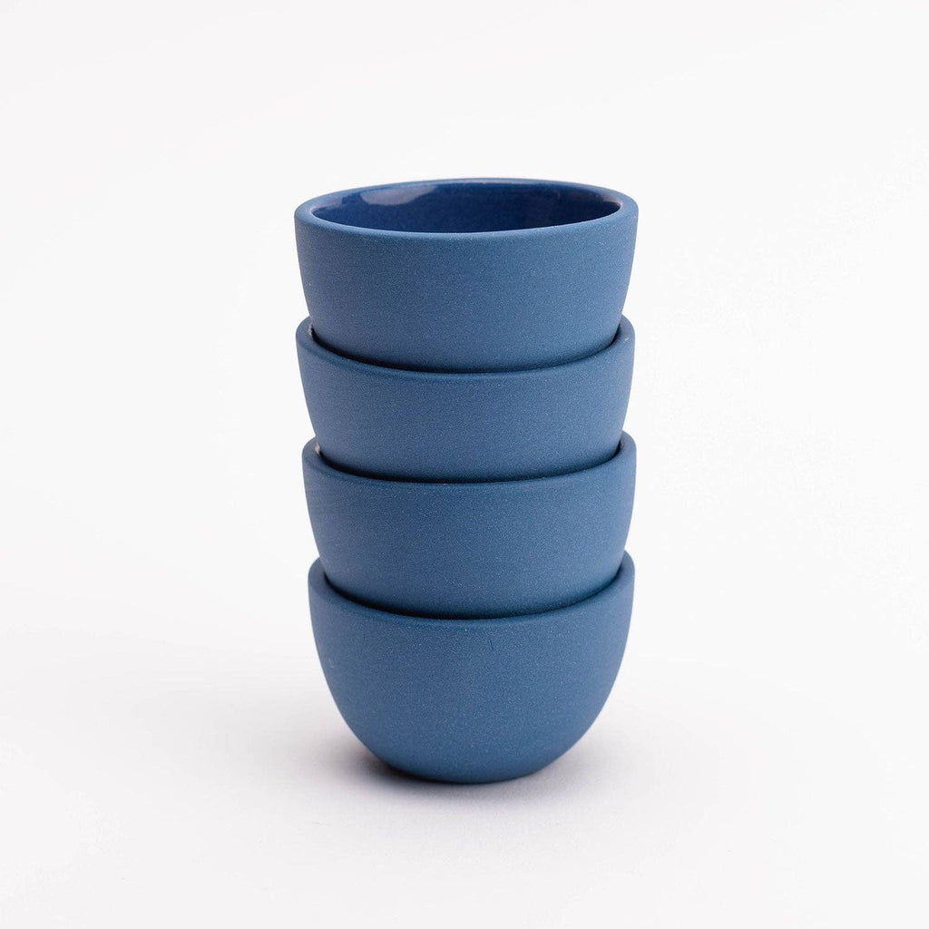 Pigeon Toe Ceramics & Home Textiles - The Stacking Thimble Cup Handmade Ceramic : Petal