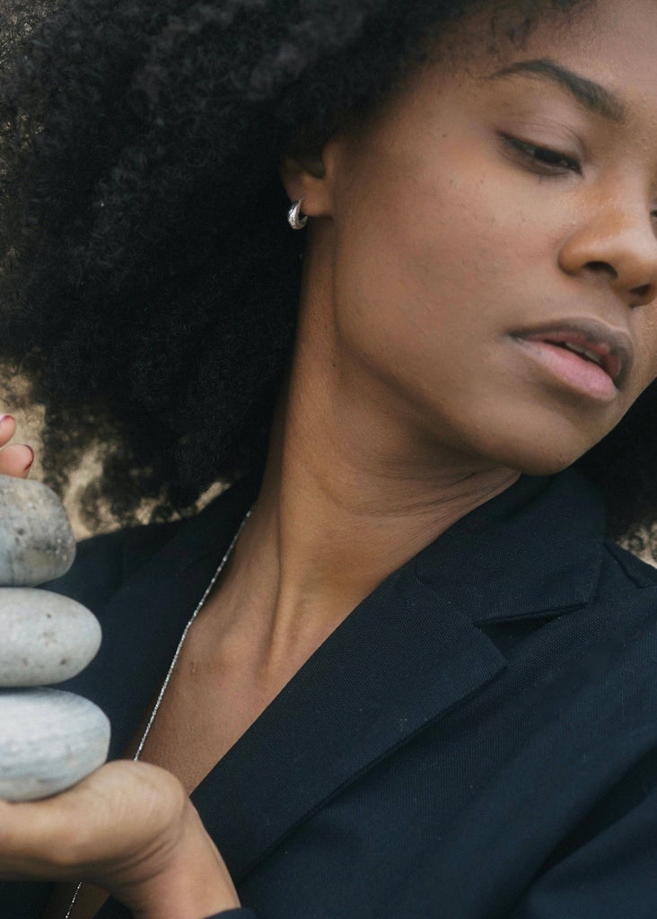 Mountainside Jewelry - Lithic Earrings: Gold