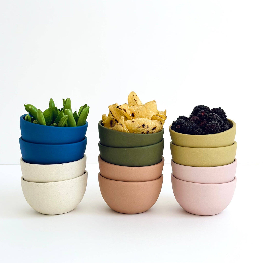 Pigeon Toe Ceramics & Home Textiles - The Snack Bowl: Moss