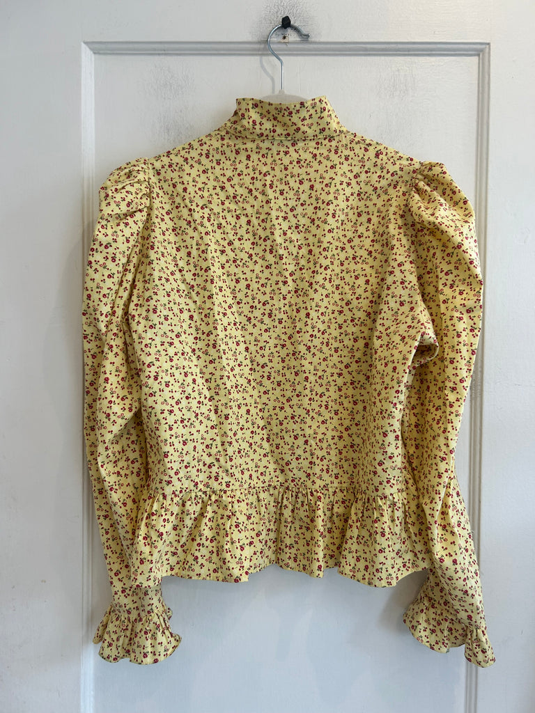 LOOP - Batsheva Yellow Floral Top (#190)