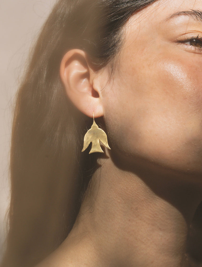 Mountainside Jewelry - Ornis Earrings: Gold