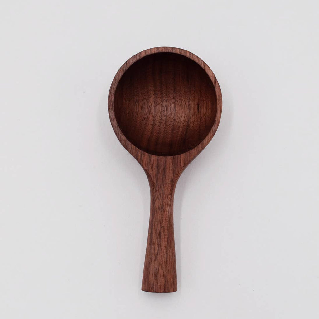 JBrody & Co. - 5" Large Walnut Wood Scoop