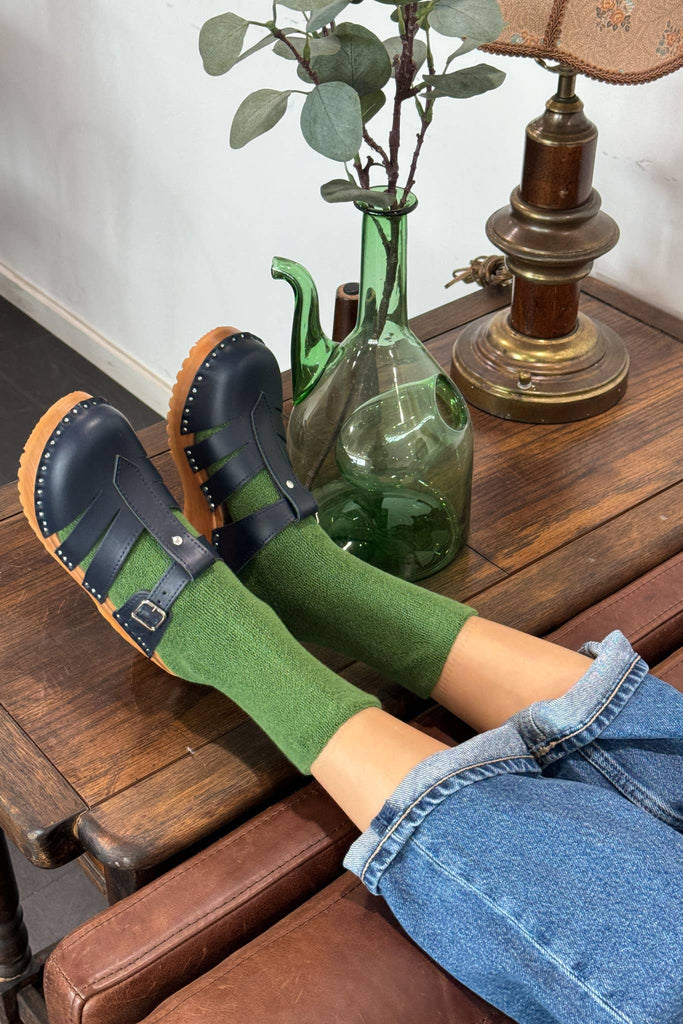 Le Bon Shoppe - Cloud Socks: Green Olive