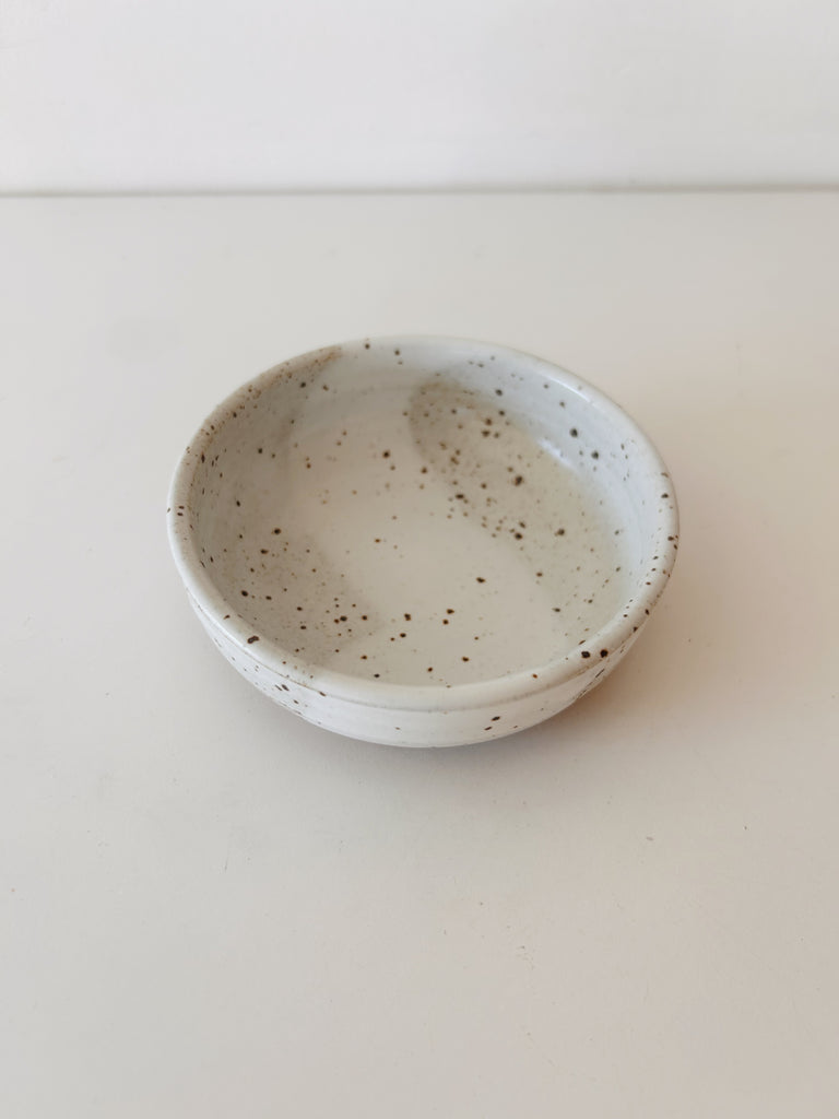 Colleen Hennessey - Condiment Bowl, Glossy White / Grey, A