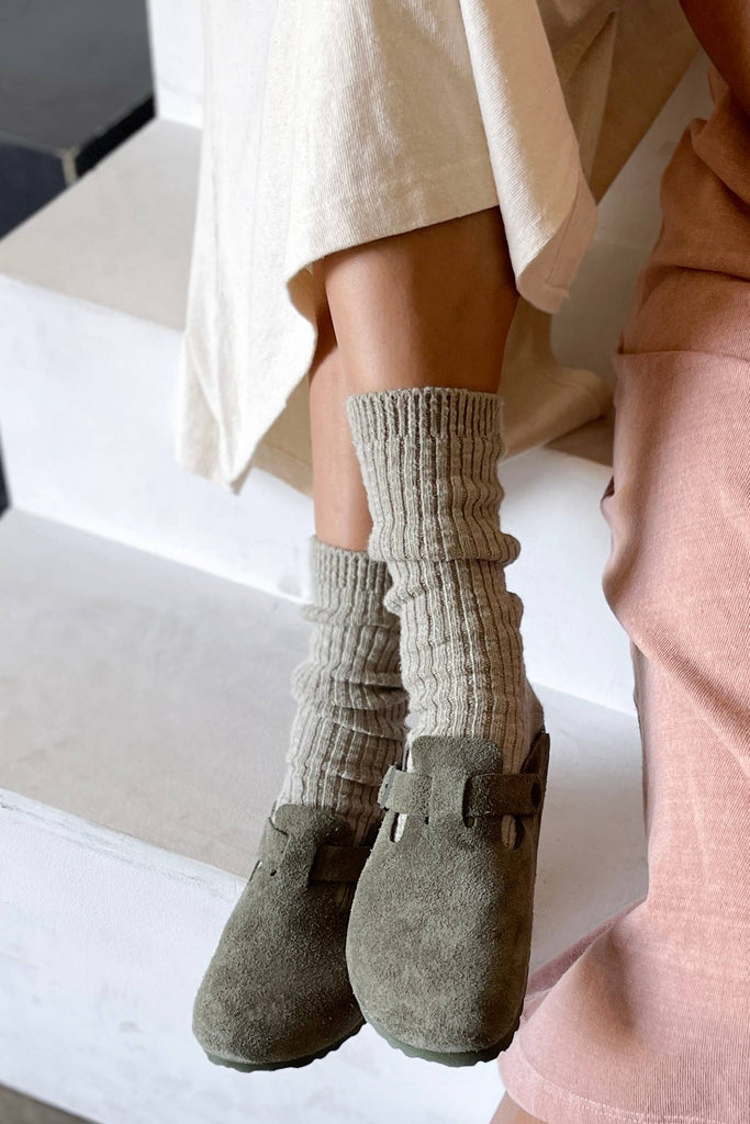 Le Bon Shoppe - Cottage Socks: Flax