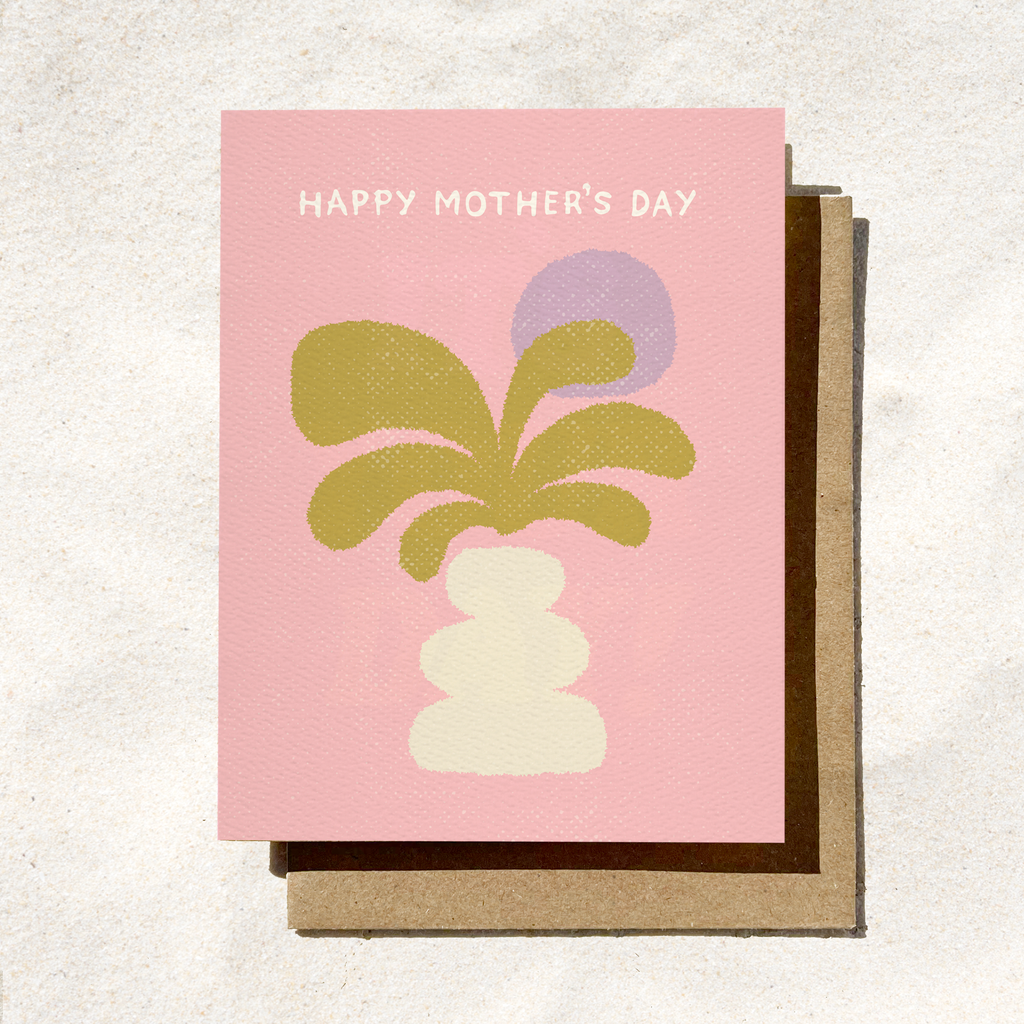 Daydream Prints - Happy Mother’s Day Card | Flowers In Vase Card | Mum Card