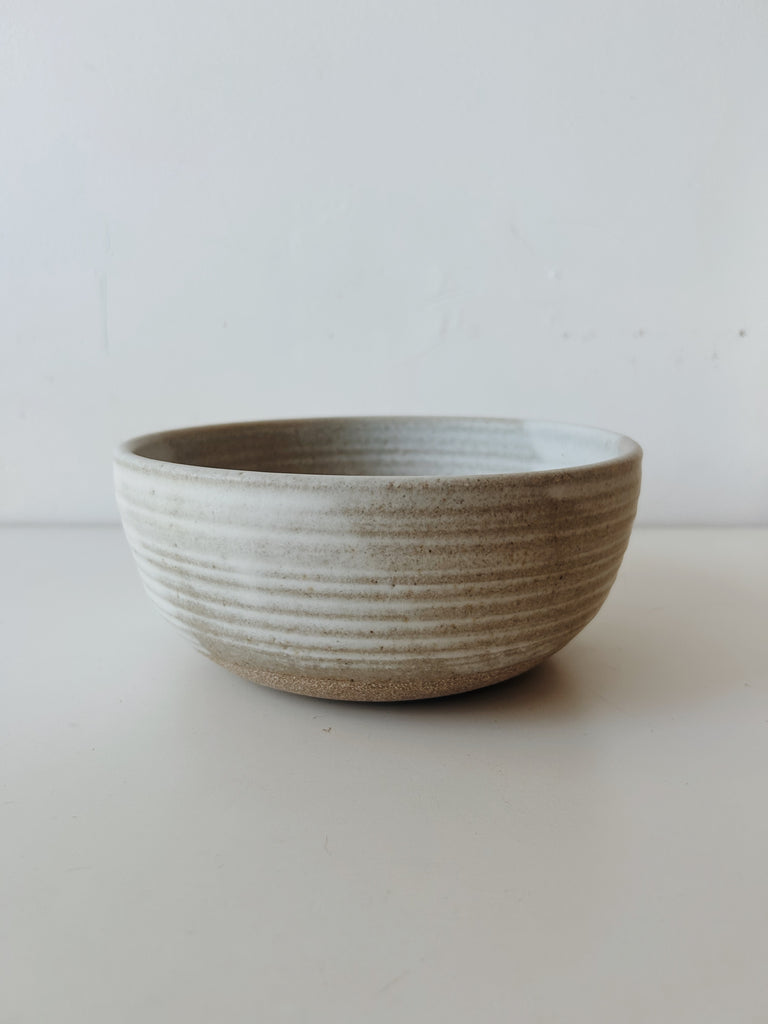 Colleen Hennessey - Noodle Bowl, Matte White / D
