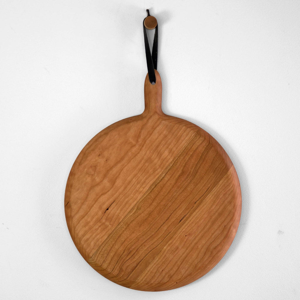KHEM Studios - Circle Cutting Boards- USA Hardwoods + Made in USA: Extra Large Maple